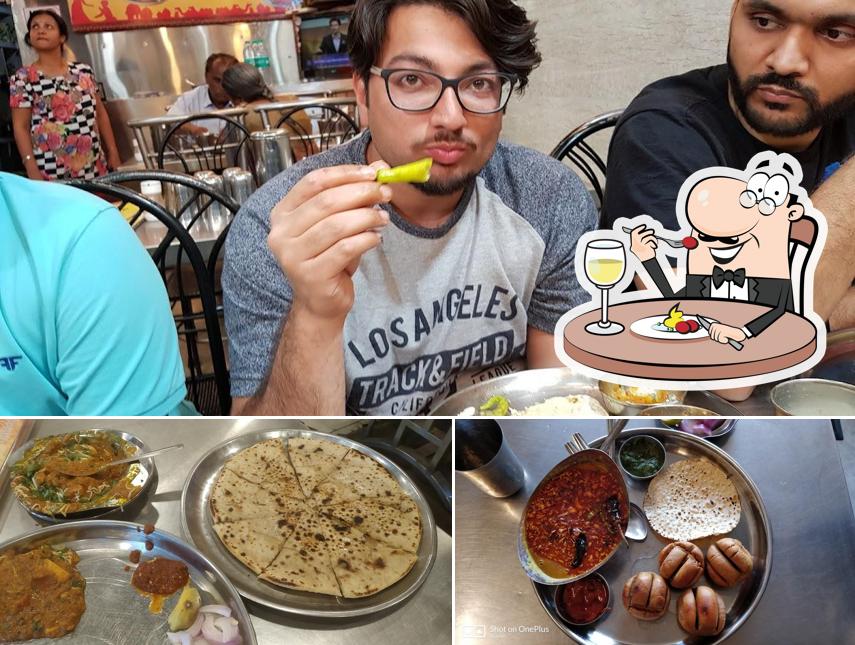 Food at Rajasthani Bhojnalaya