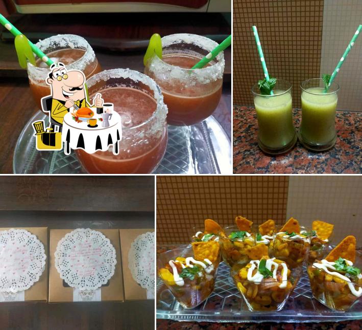 Chocolate mousse at The Chocolate Fountain