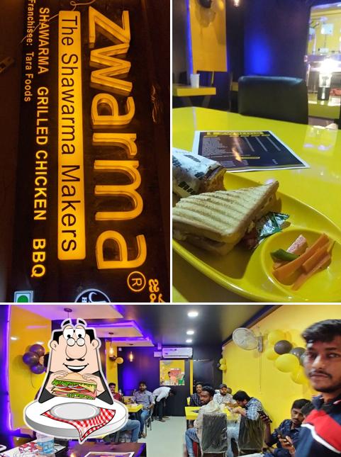Have a sandwich at Zwarma Mancherial