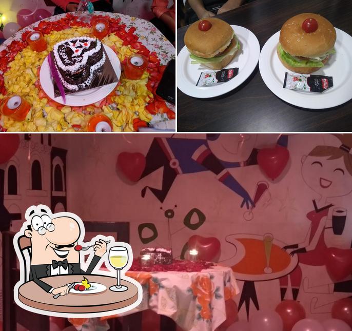 Food at The Mocktail Cafe