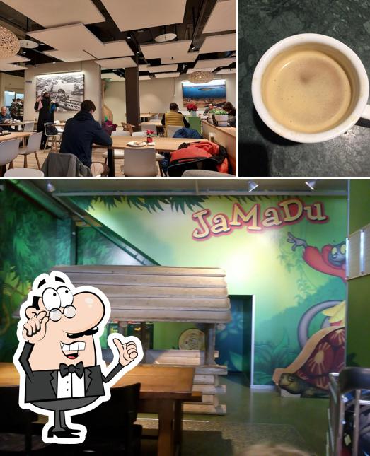 La foto della interni e bevanda di Coop Restaurant Biel Bahnhof