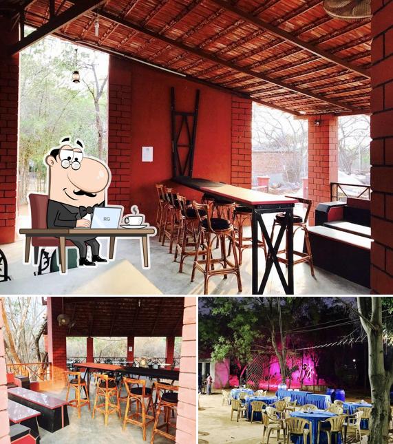 The interior of Deer Park Eco Resorts