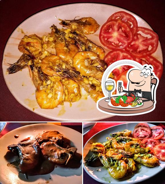 Order seafood at Mac's Cool Breeze