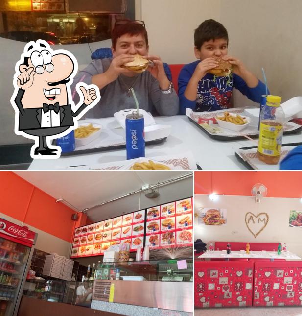 Gli interni di Maggiore Kebab