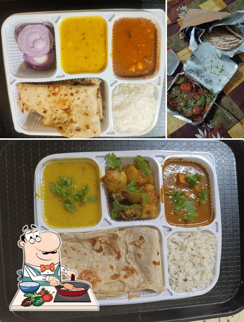 Chicken curry at Sri Balaji Mess