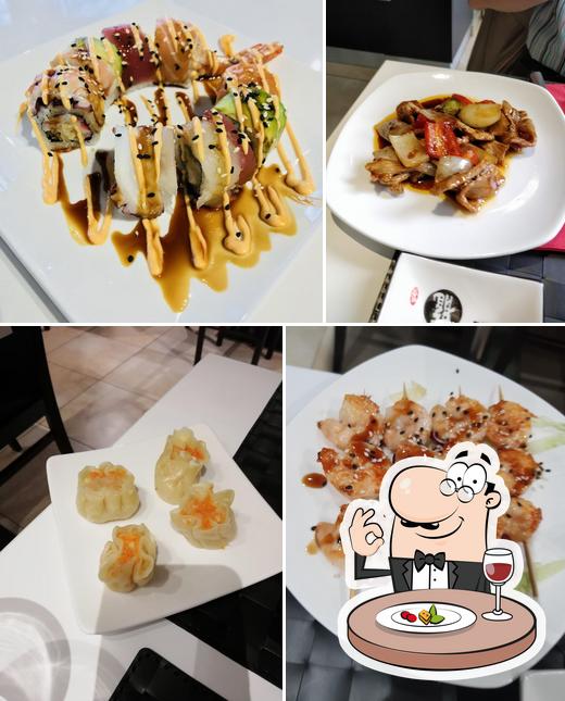 Platti al Ristorante Giapponese Yuka