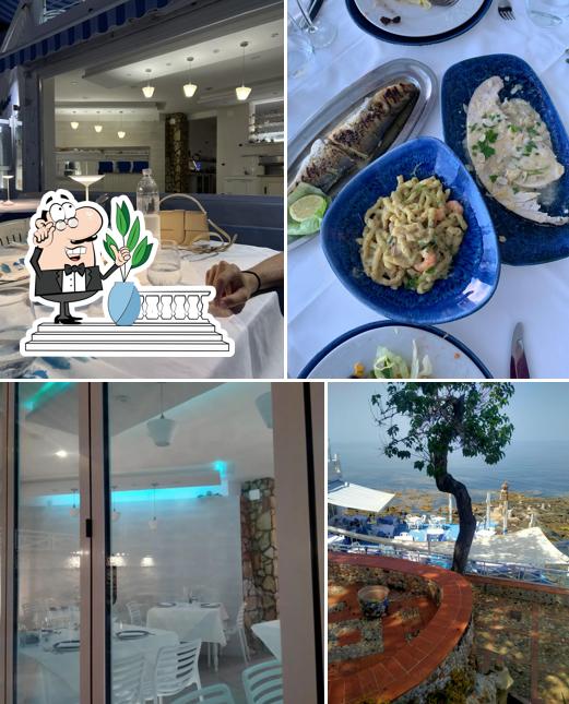 Questa è la foto che mostra la esterno e bevanda di Ristorante al pescatore Trabia