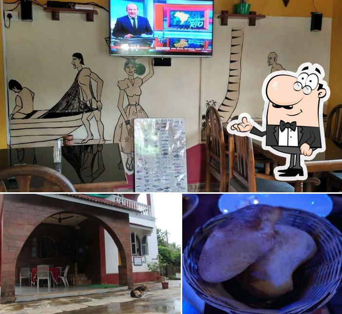 The interior of Andron Restaurant