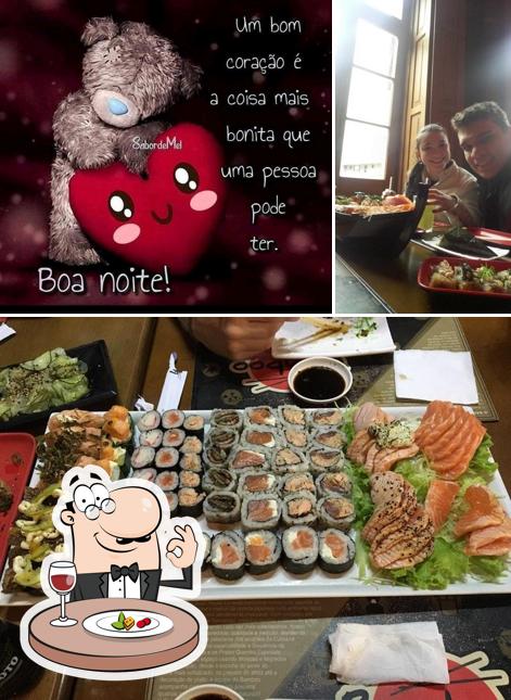 Platos en Bamboo Sushi House