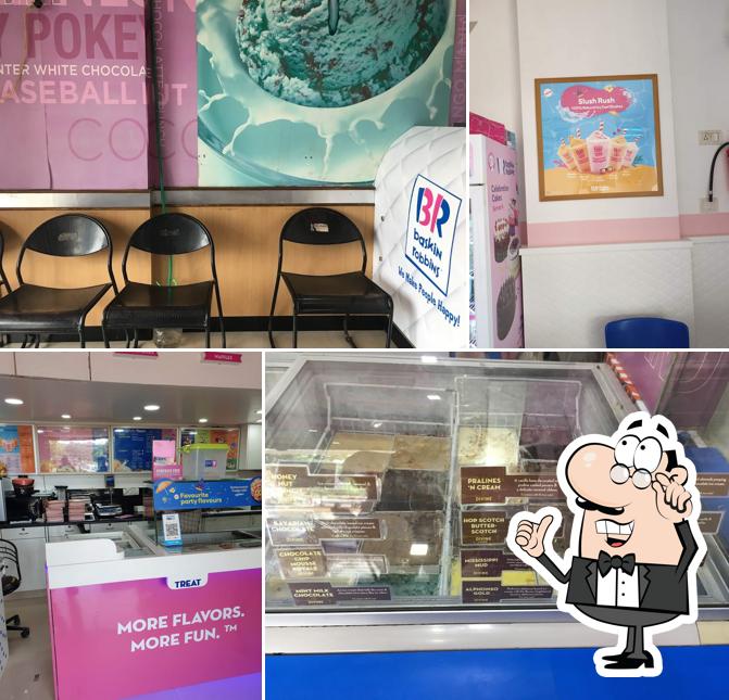 Check out how Baskin Robbins looks inside