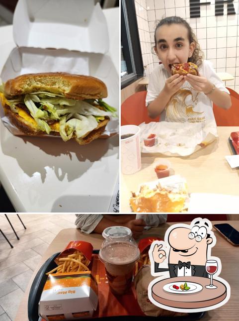 Platos en McDonald's