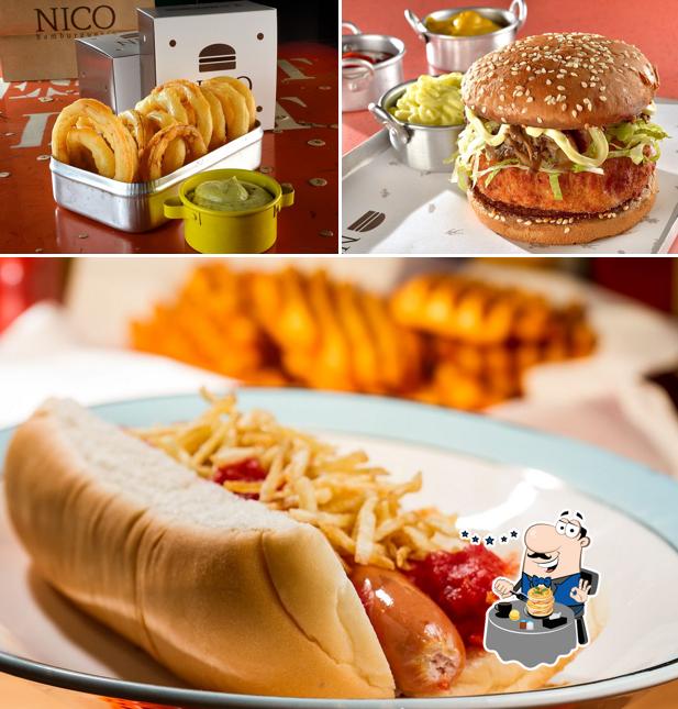 Comida em Nico Hamburgueria