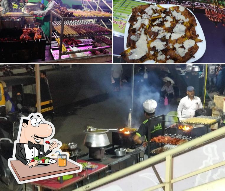 Meals at Bismillah Bombay Seekh Paratha (BSP)