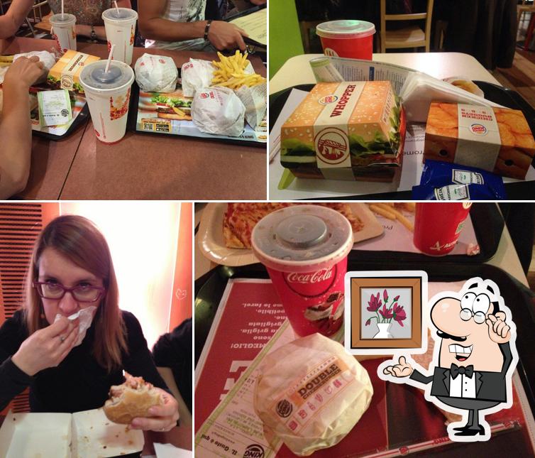 Dai un'occhiata agli interni di Burger King