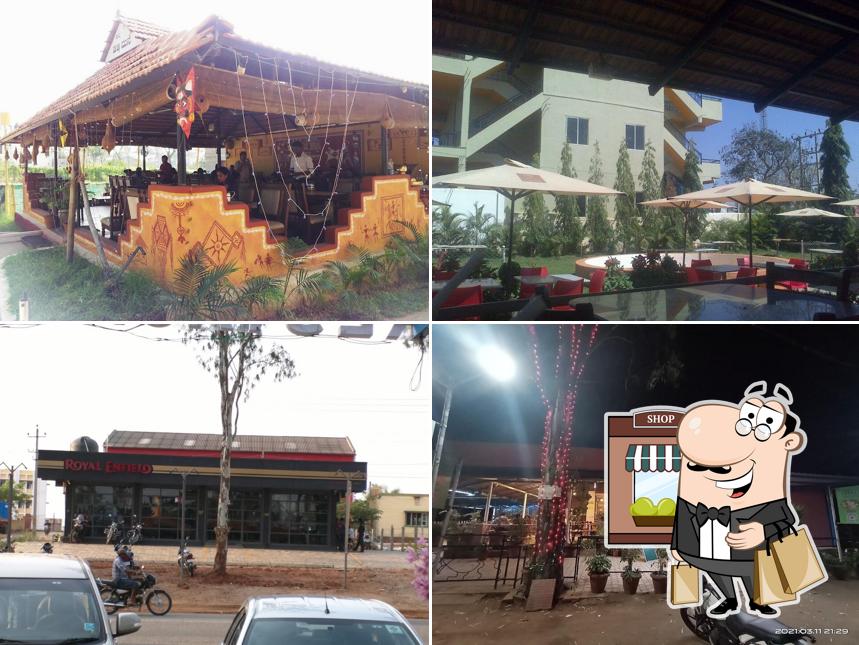 Enjoy the view at the outside area of Chettai's Family Restaurant