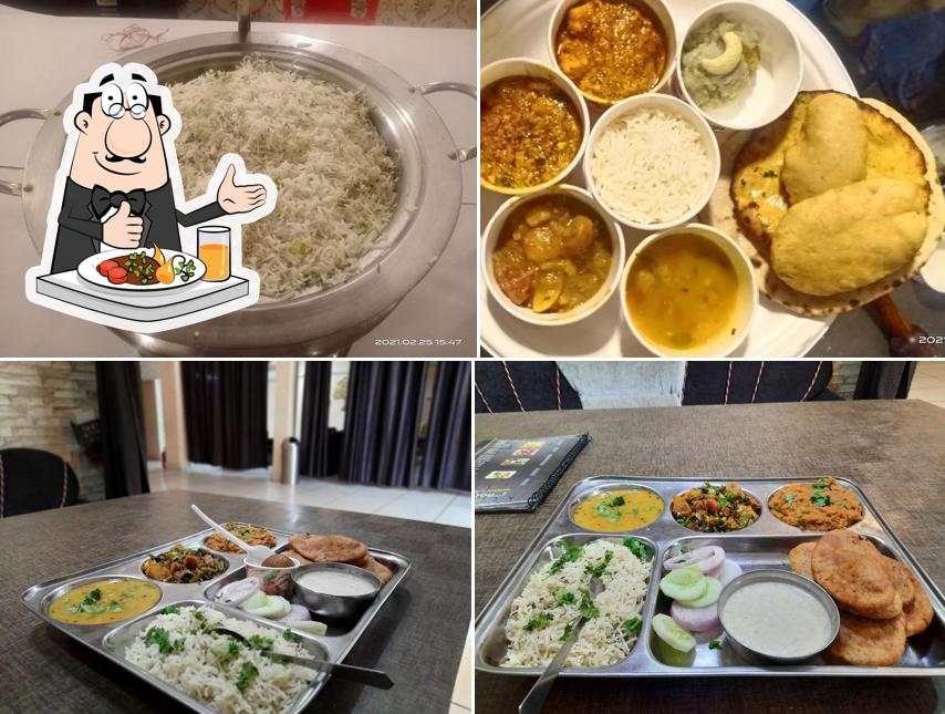 Food at Nakshatra Veg Restaurant and banquet hall