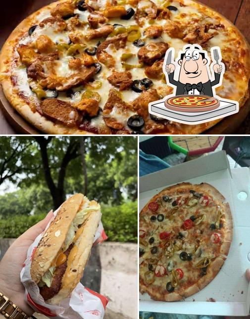 Pick pizza at Nirula's