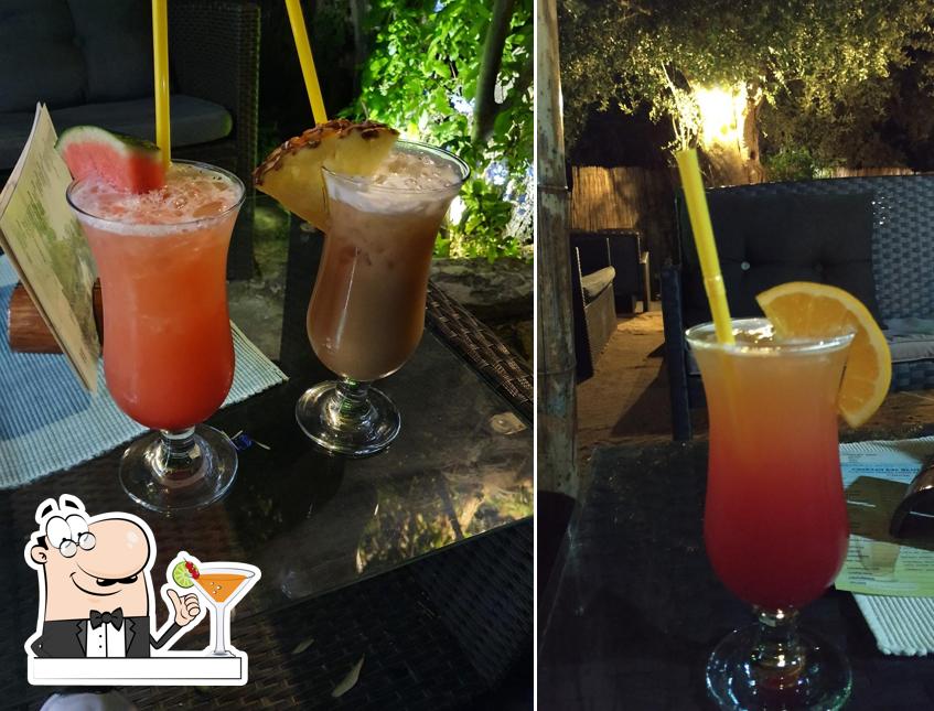 Prenditi un drink dal menu