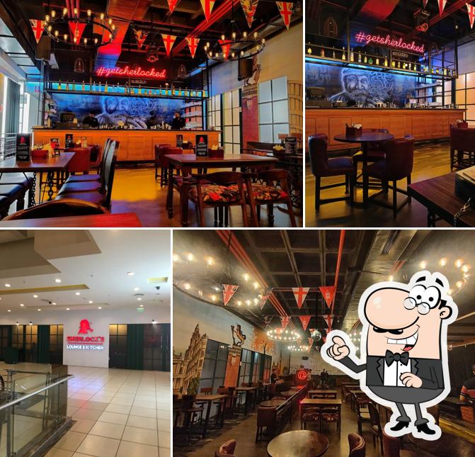 Sherlock s Lounge and Kitchen