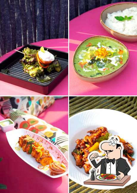 Food at Zouk Air Bar