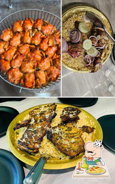 Food at Casa dine restaurant