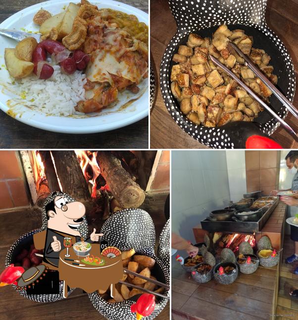 Comida em Restaurante Boiadeiro