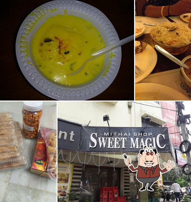 Food at Sweet Magic Mithai Shop