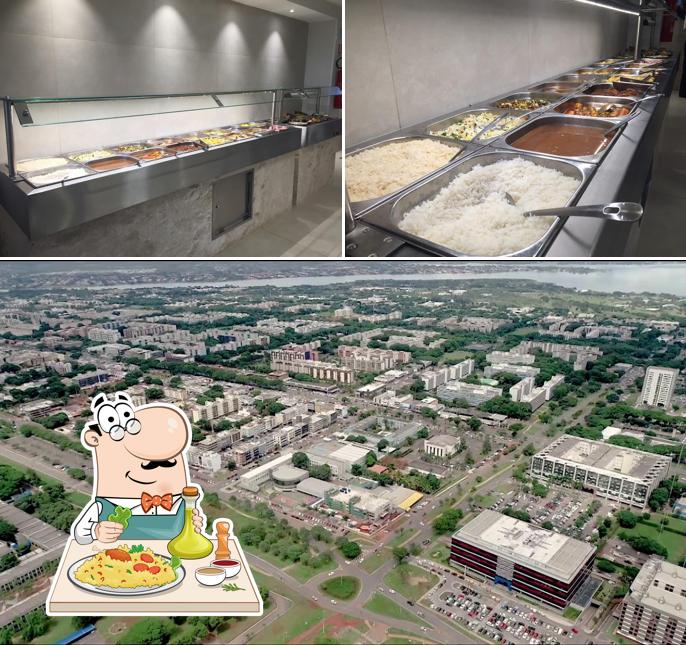 Entre diversos coisas, comida e exterior podem ser encontrados no Restaurante Varanda do Sul - Unidade Asa Norte