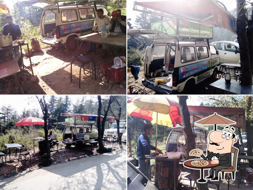 Enjoy the view at the outside area of Rimpu's Sher E Punjab