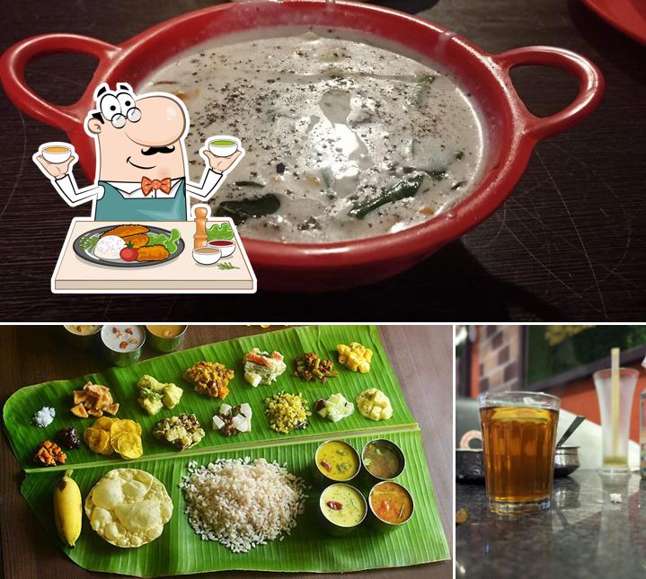 The restaurant's food and beer