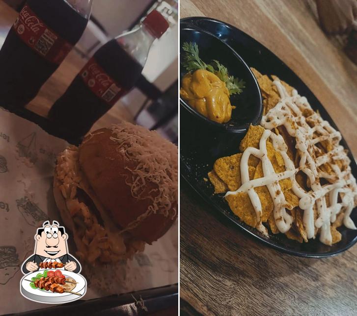 Food at Mad Over Pizza