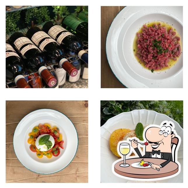 Cibo al Osteria Nanin Premuda