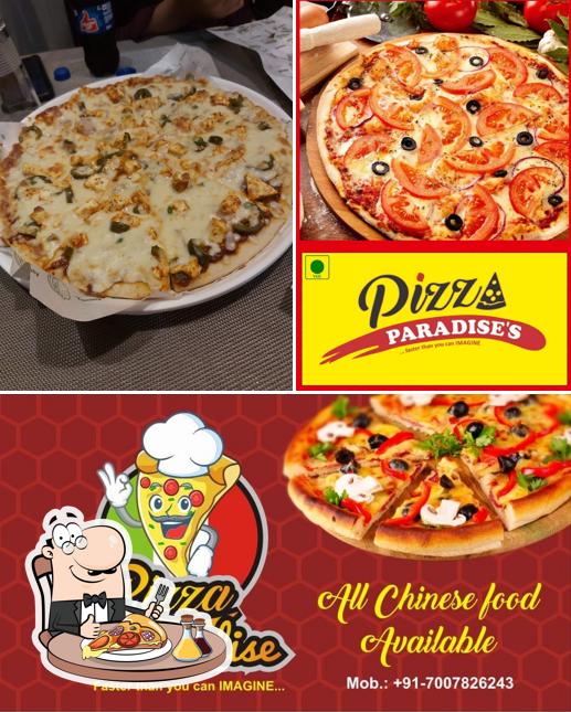 Try out pizza at Pizza Paradise