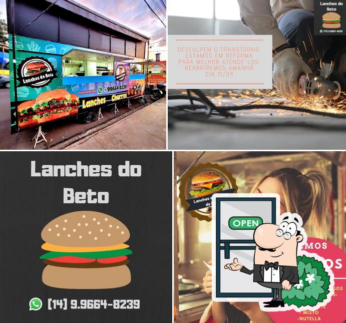 Veja imagens do exterior do Lanches e Churros do Beto