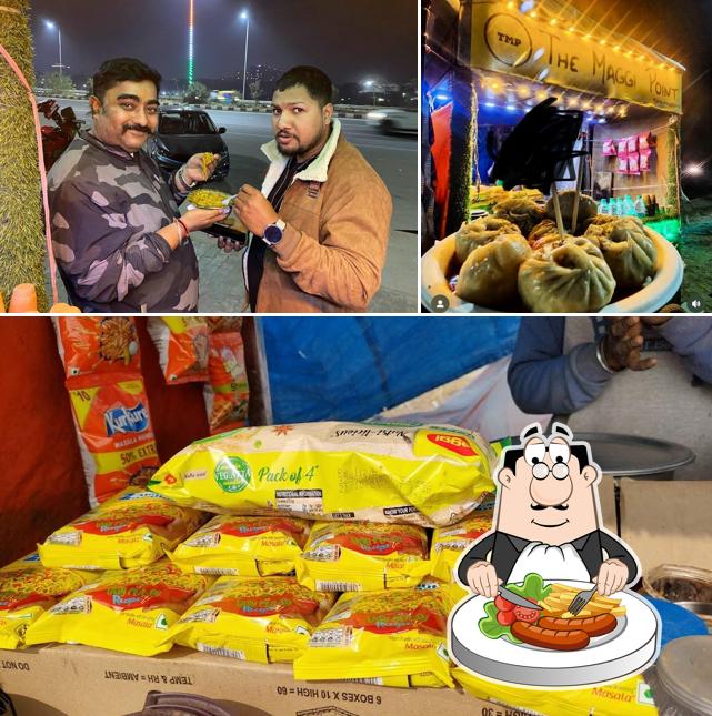 The restaurant's food and exterior