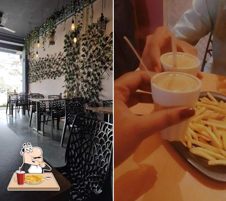 French fries at Table Talk Jagdalpur