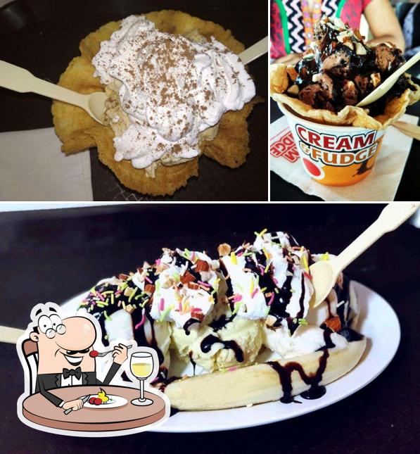 Meals at Cream & Fudge