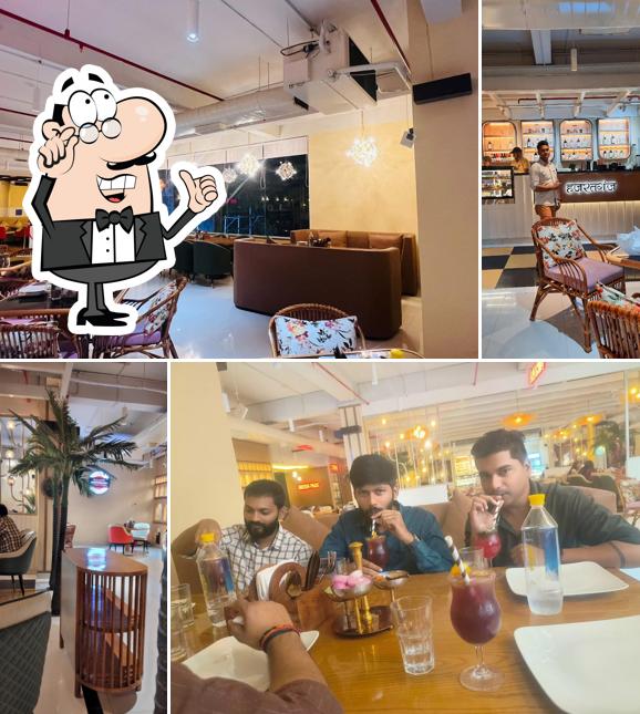Check out how Hazratgunj Restaurant and Banquet Hall Park Road looks inside