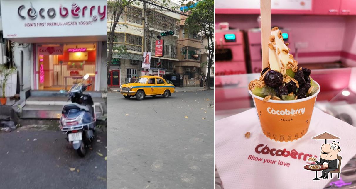 The exterior of Cocoberry Kolkata