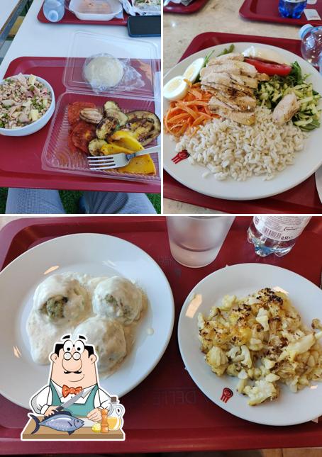 Salmone grigliato al Isola 12 - Cento