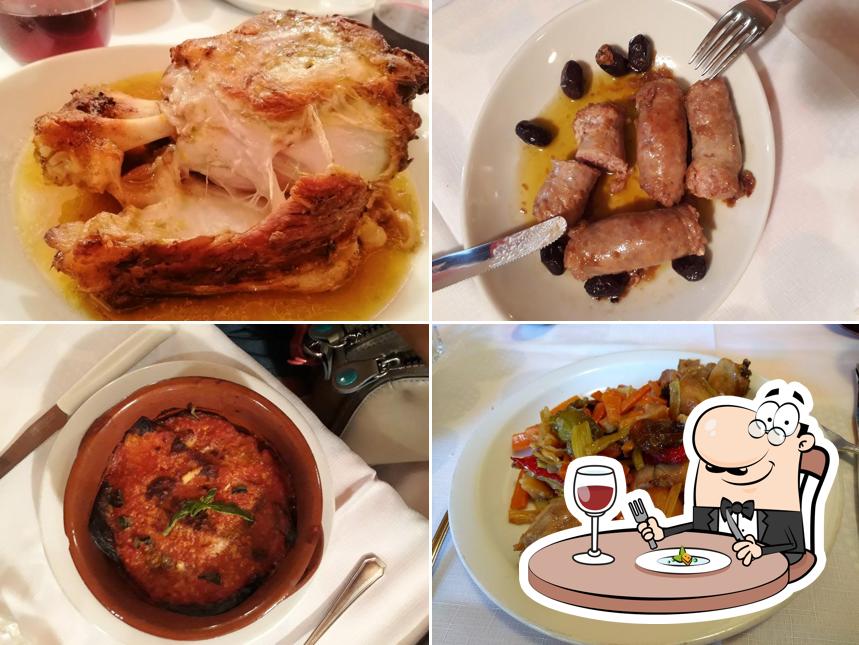 Cibo al Trattoria Il Girasole