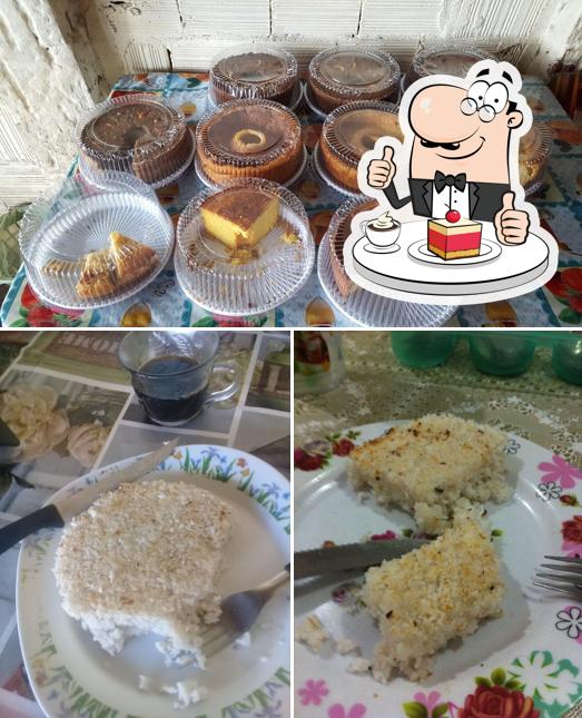 Tapioqueira São José oferece uma escolha de pratos doces