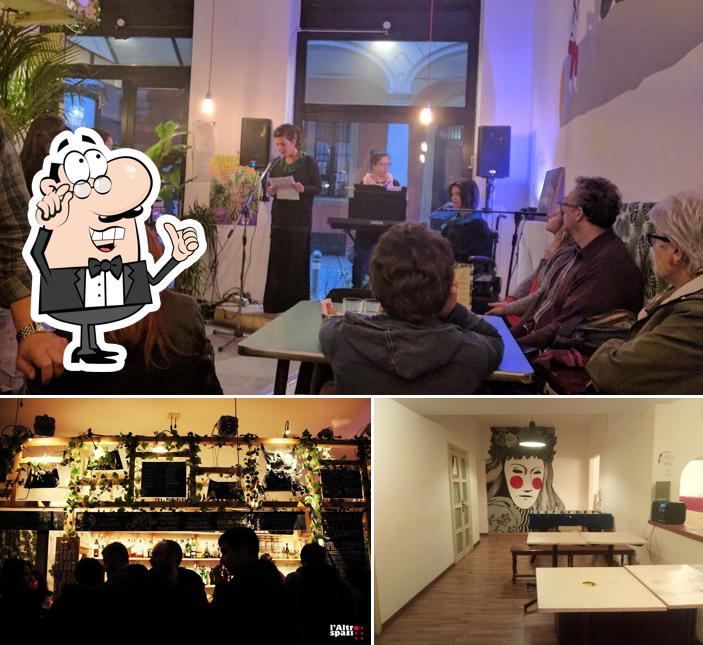 Gli interni di L'Altro Spazio