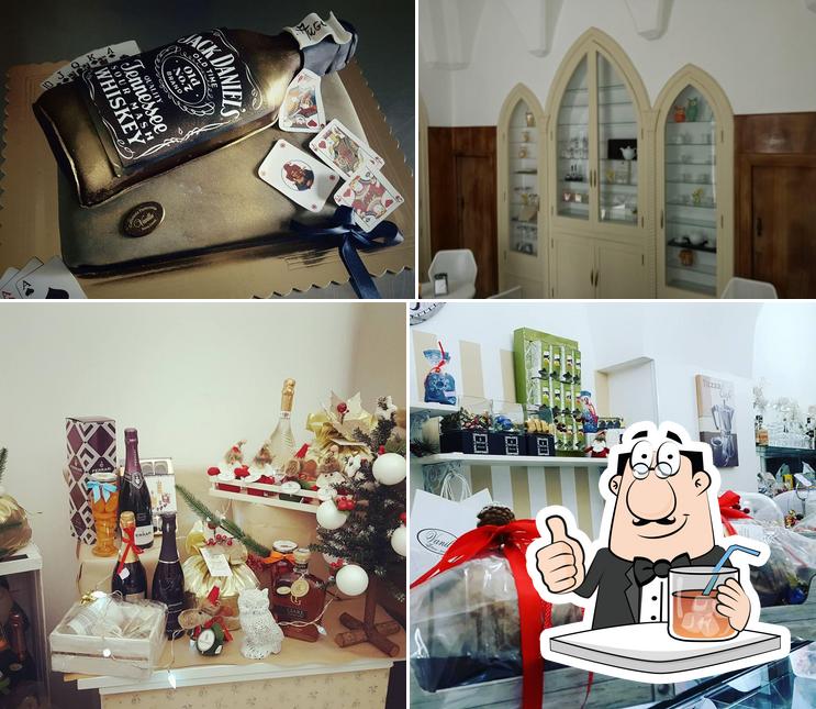 Tra le diverse cose da Vanille si possono trovare la bevanda e interni