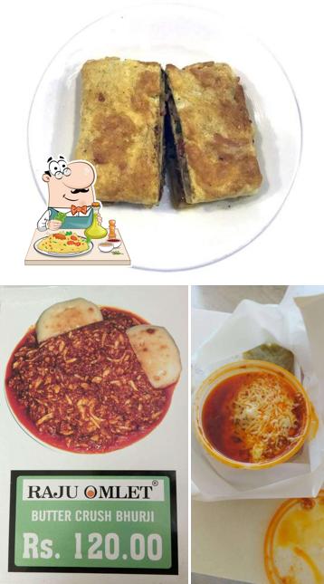 Food at Raju Omlet
