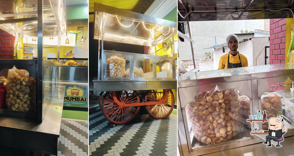 The interior of Mumbai Chats & Sandwichwala