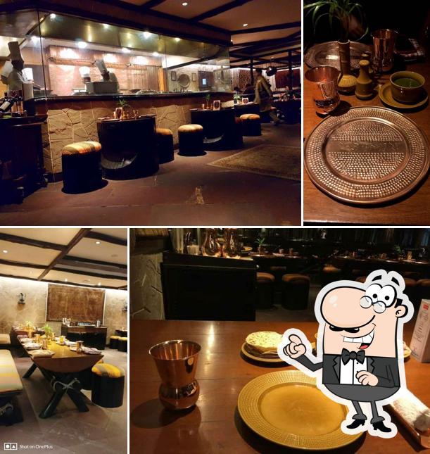 The interior of Peshawri -ITC Sonar