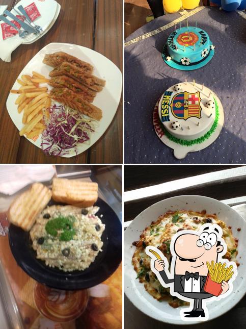 At Barista Cafe & Lounge you can try finger chips