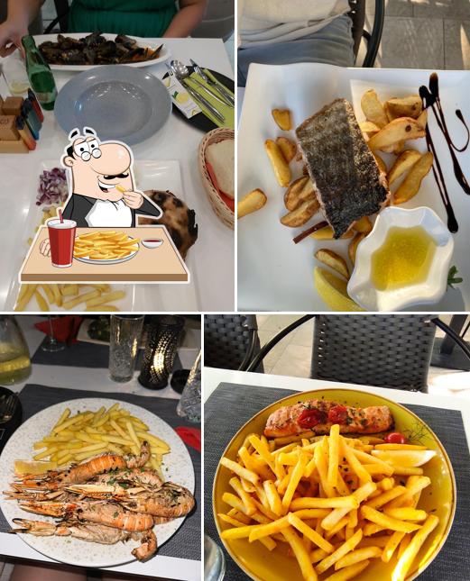 Patatine fritte al Konoba Franco