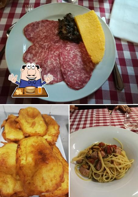 Platti al Trattoria Da Ballarin
